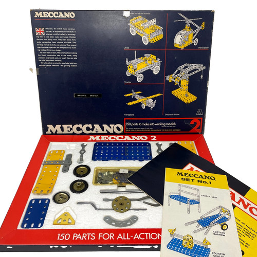 Retro meccano set with - retro,