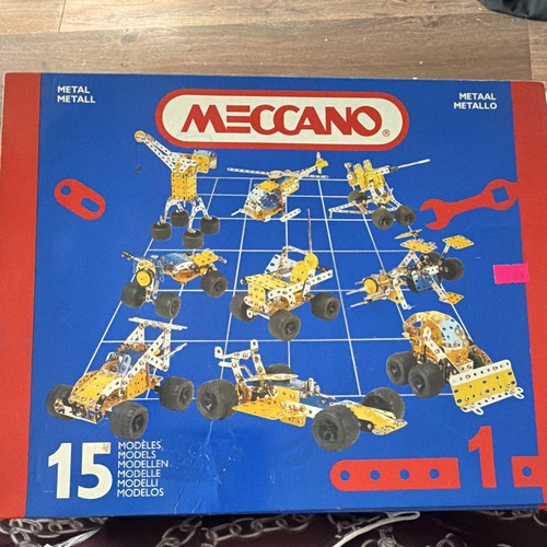Meccano vintage set models - set, 15