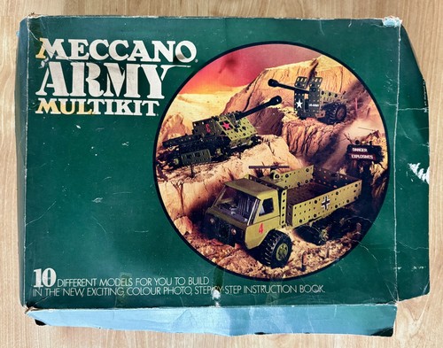 Vintage 1972 meccano army - vintage,