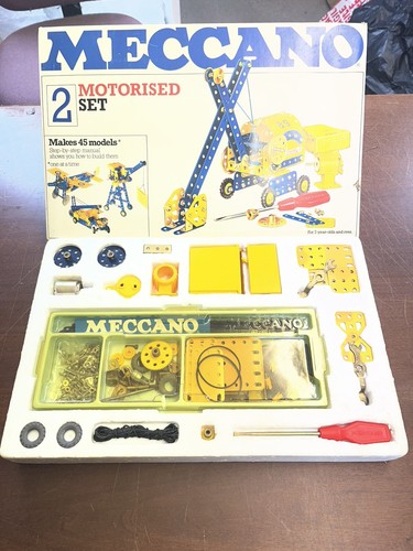 Vintage meccano motorised set - motorised,
