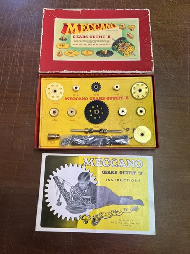 Vintage meccano gears outfit - meccano,