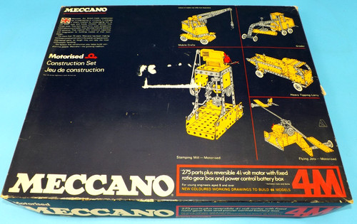 1970 meccano set - meccano, 4m