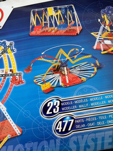 Meccano set 8257 opened - 8257, never
