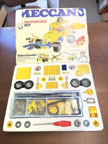 Vintage meccano motorised set - vintage,