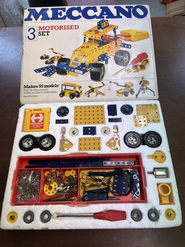 Vintage meccano motorised set - vintage,