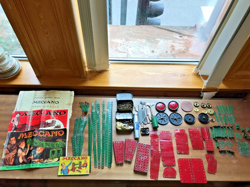 Vintage meccano assorted lot - vintage,