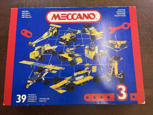 Vintage meccano motorised - meccano, set