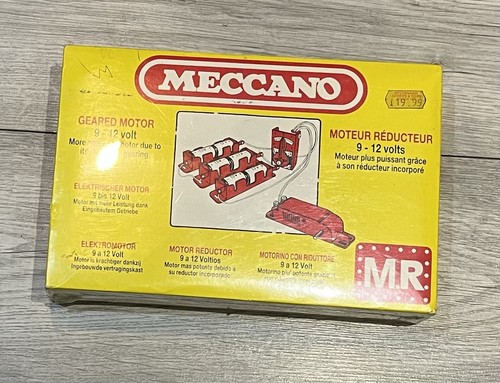 Vintage meccano geared - meccano, motor