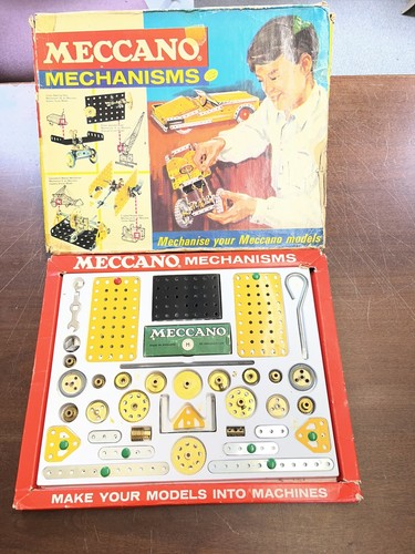 Vintage meccano mechanisms set - vintage,