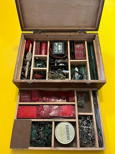 Vintage meccano boxed set huge - vintage,