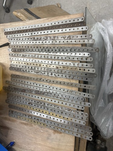 Meccano strip x - x, for