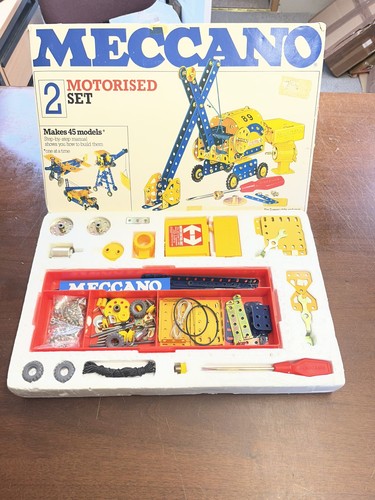 Vintage meccano motorised set - motorised,