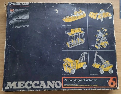 Vintage meccano set - no.6,