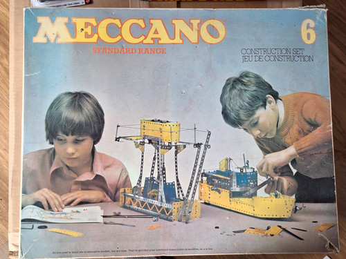 Vintage meccano set 6 with - meccano,